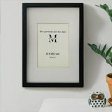 Bilderrahmen Holz Schwarz - Memary