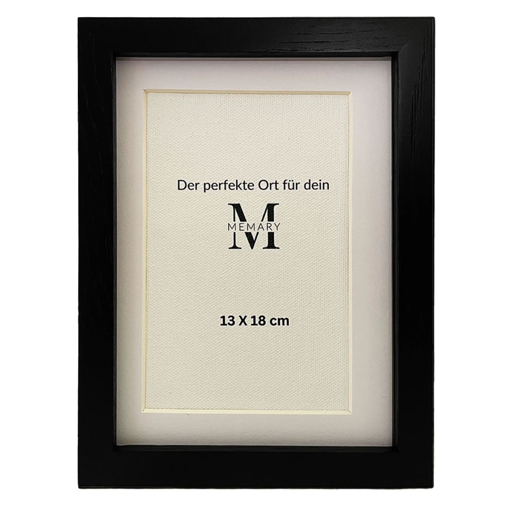 Bilderrahmen Holz Schwarz - Memary