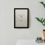 Bilderrahmen Holz Schwarz - Memary