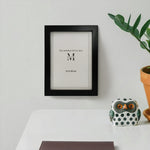 Bilderrahmen Holz Schwarz - Memary