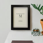 Bilderrahmen Holz Schwarz - Memary