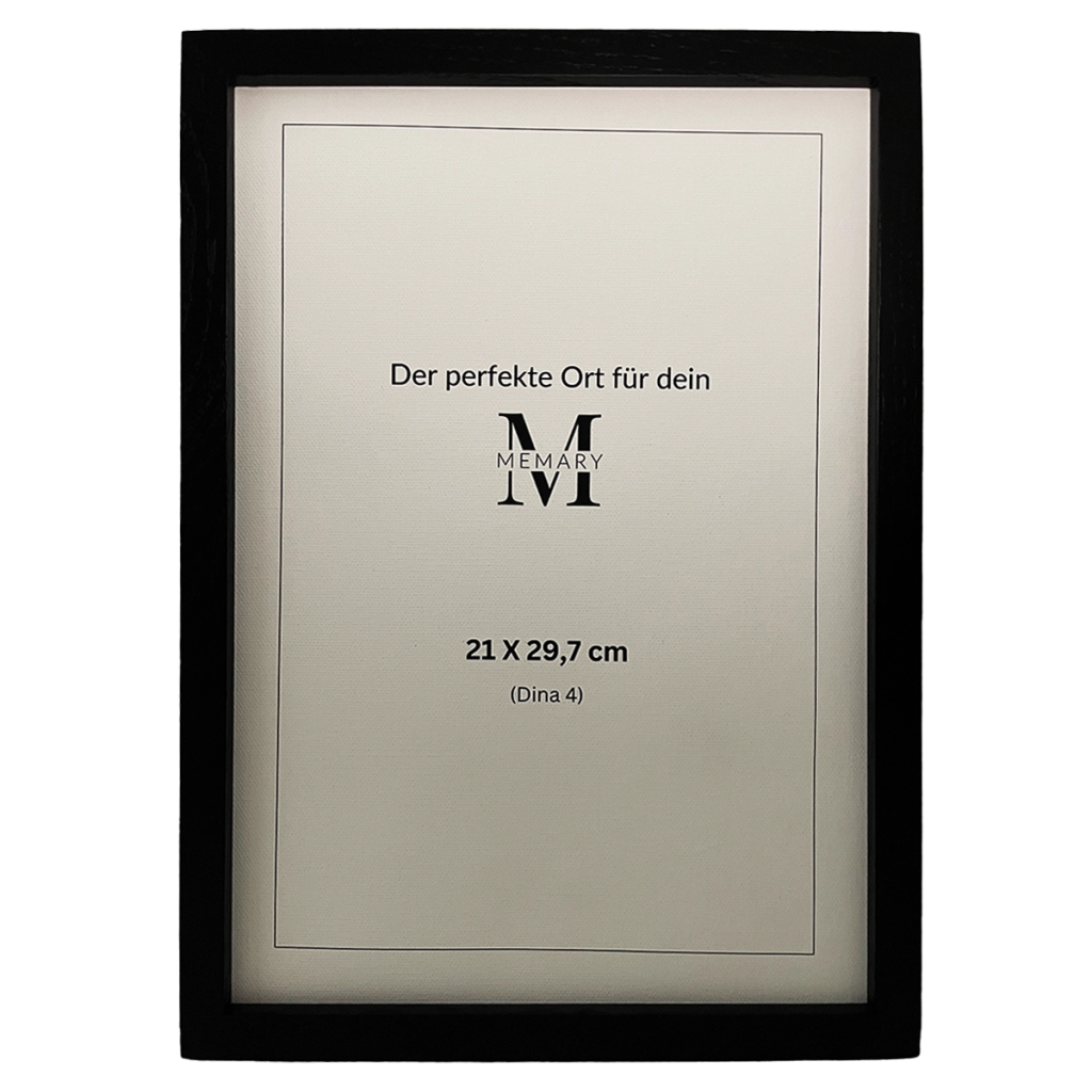 Bilderrahmen Holz Schwarz - Memary