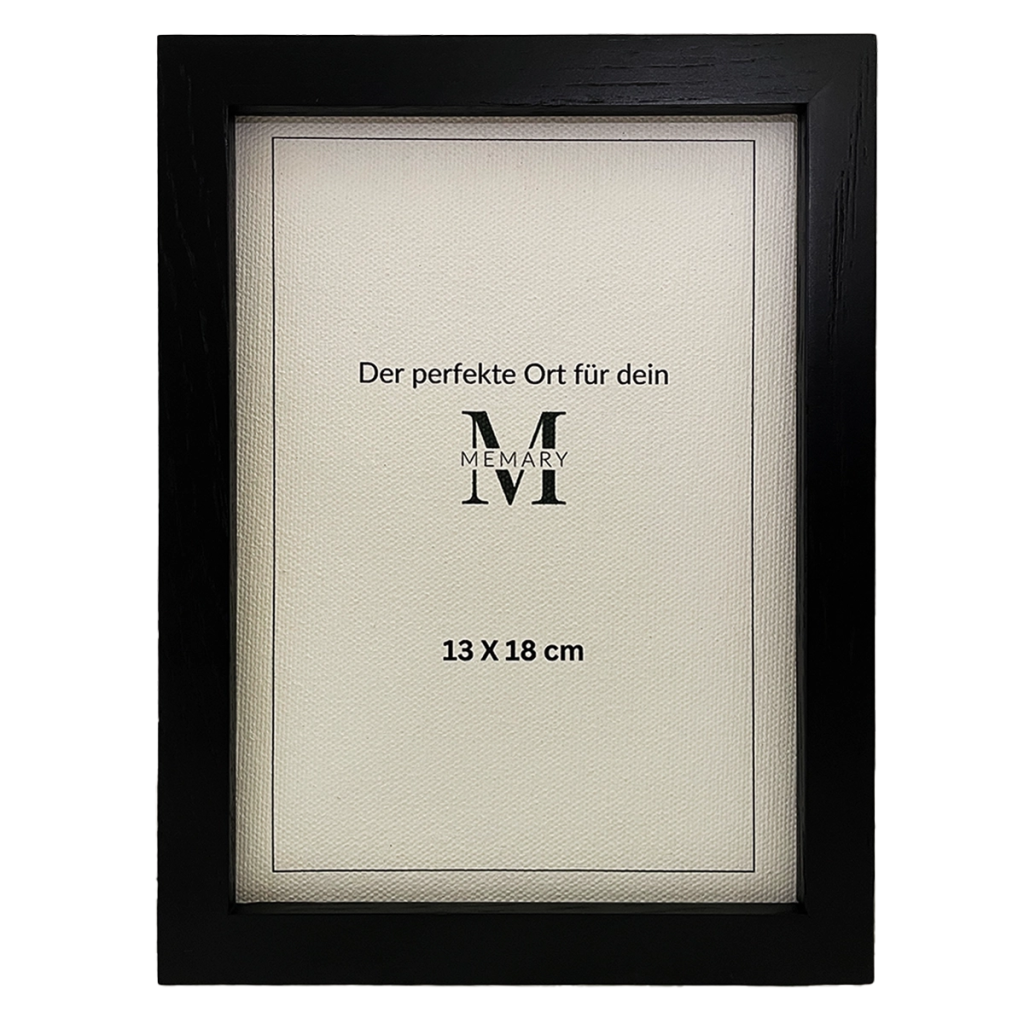 Bilderrahmen Holz Schwarz - Memary