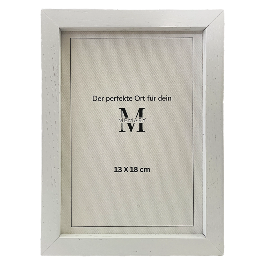 Bilderrahmen Holz Weiß - Memary