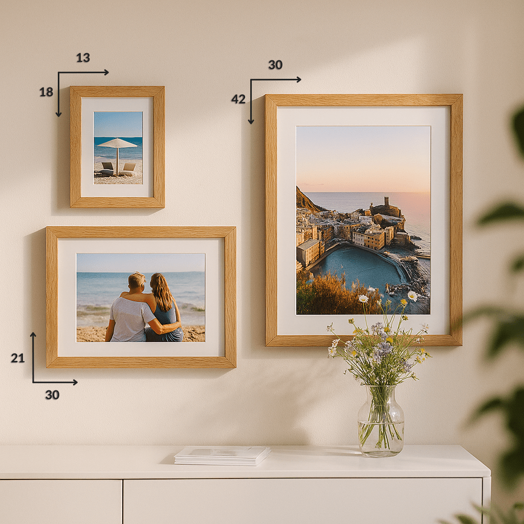 Bilderrahmen Holz Weiß - Memary