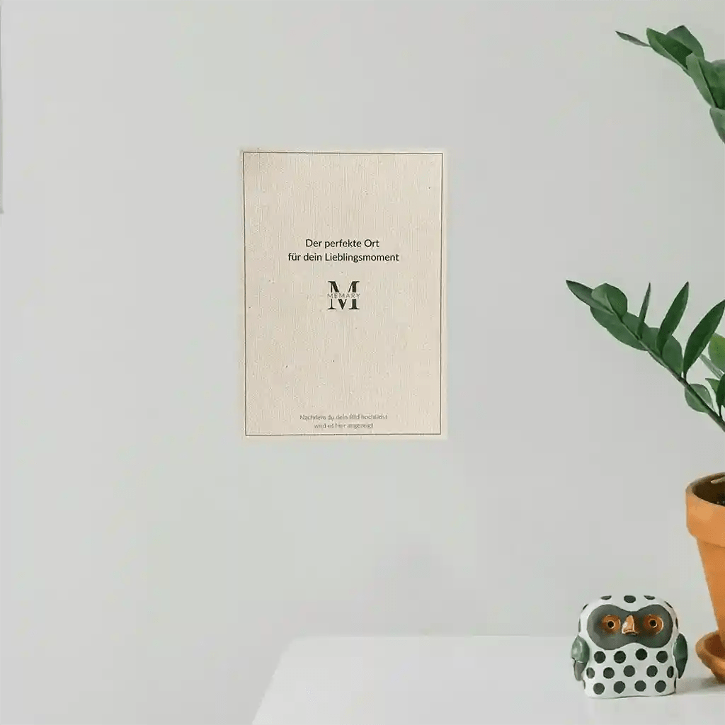 Personalisierte Leinwand (Customizer) - Memary